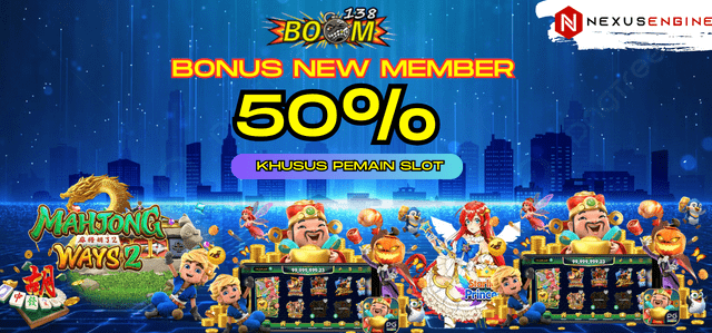 BONUS NEW MEMBER 50%